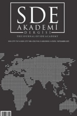 SDE Akademi Dergisi, Cilt 5, Sayı 3, Eylül 2025